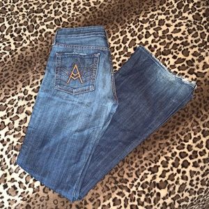 7 for all mankind “A” pocket jeans